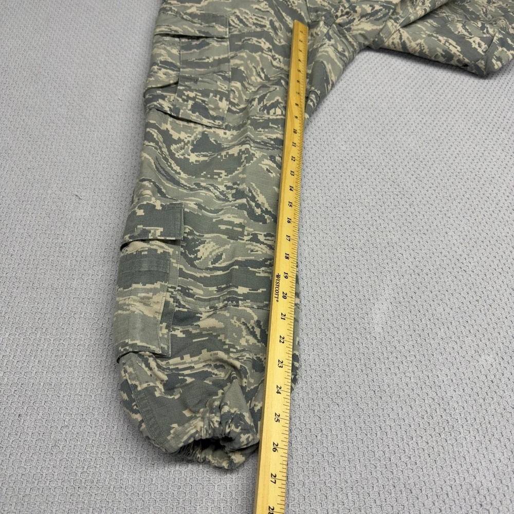 US Air Force Cargo Joggers Mens 32L Digital Tiger Stripe Camo Pants Military